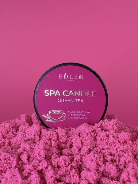 Свечка массажная для маникюра, Edlen&nbsp;Spa candle,&nbsp;Green tea, 30 мл 4000402014 фото