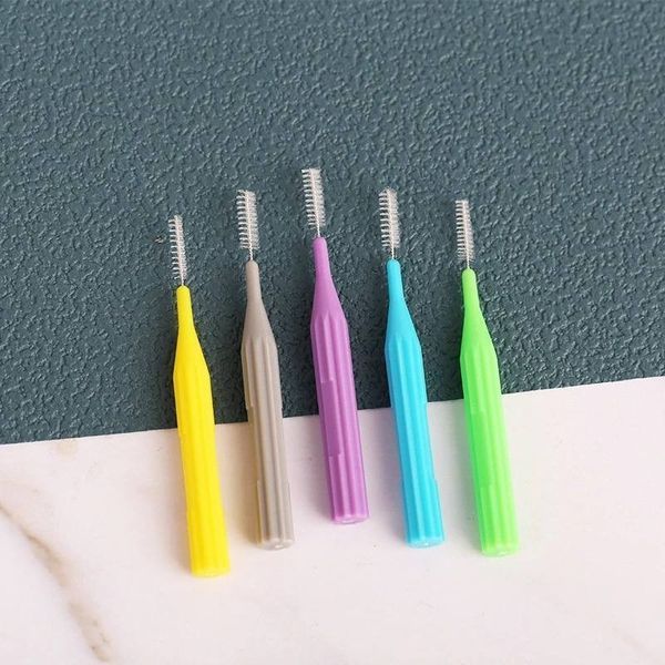 Щеточка Baby Brush для ресниц и бровей (прямая ручка), синяя, 1 шт 2267246430 фото