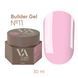 Гель камуфлирующий для наращивания ногтей, Valeri Builder Gel, №11, лилово-розовый, 30 мл NVBG30-011 фото 1
