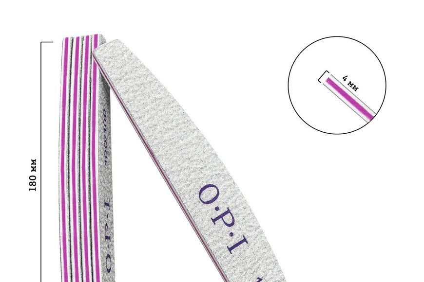 Пилочка для нігтів OPI, дуга II 80/80 1715898080 фото