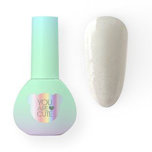 Гель жидкий камуфлирующий для укрепления ногтей, You Are Cute Bottle Gel, №13, молочно-розовый с шиммером, 5 мл 994-4008-0963 фото