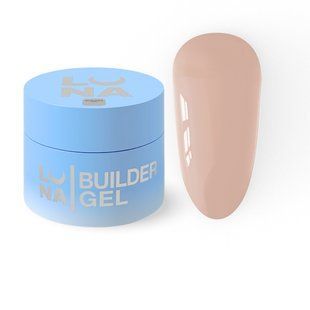 Гель камуфлюючий для нарощування нігтів, LUNAmoon Premium Gel, №33, тепло-бежевий, 50 мл 323-5318-1501 фото