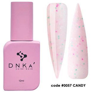 База камуфлирующая DNKa Cover Base, №0057, Candy (розовая с камифубуками), 12 мл DNKA0057 фото