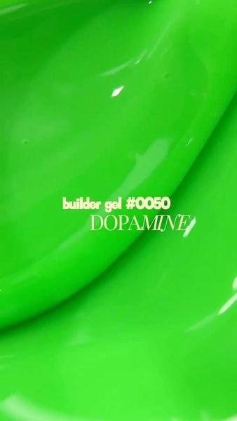 Гель камуфлирующий для наращивания ногтей, DNKa Builder Gel Dopamine, №0050, лаймово-салатовый, 30 мл FTBGD0050 фото