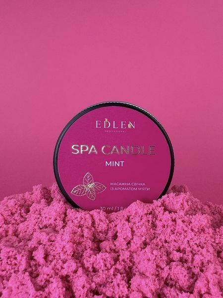 Свечка массажная для маникюра, Edlen&nbsp;Spa candle,&nbsp;Mint, 30 мл 4000402015 фото
