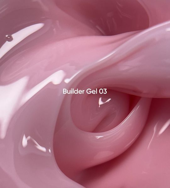 Гель камуфлюючий для нарощування нігтів, NAILSOFTHEDAY Builder Gel, №03, ніжно-рожевий, 30 мл 4823698600002 фото