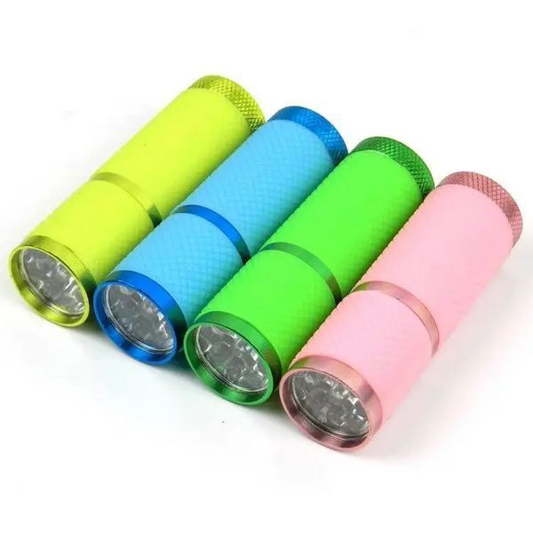 Світлодіодний LED ліхтарик для сушіння нігтів, 9 W, (без батарейок), колір: білий 2702953563 фото