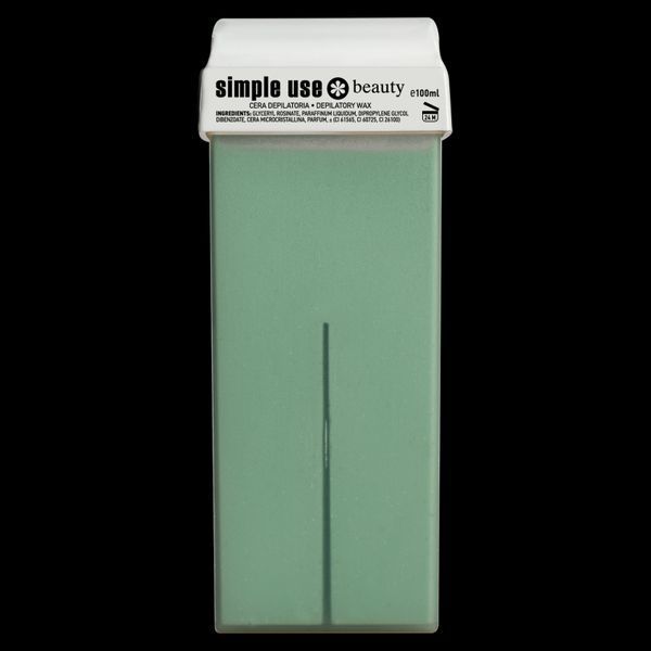 Віск в картриджі для депіляції Simple USE, Green Apple (Зелене Яблуко), 100 мл 1590807101 фото