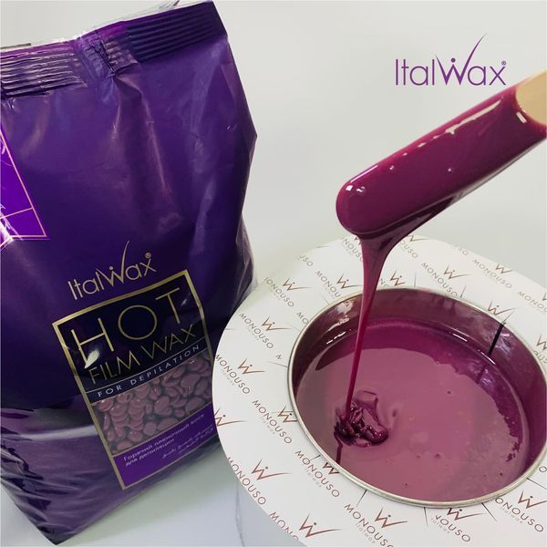 Віск в гранулах для депіляції ItalWAX, Слива, 1 кг C_FWP1K_PL_IT фото