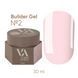 Гель камуфлирующий для наращивания ногтей Valeri Builder Gel, №02, персиковый, 30 мл NVBG30-002 фото 1