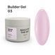 Гель камуфлюючий для нарощування нігтів, NAILSOFTHEDAY Builder Gel, №03, ніжно-рожевий, 30 мл 4823698600002 фото 1