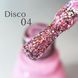 Гель-лак для нігтів, Toki-Toki Disco, №004, колір: рожевий з блискітками, 5 мл 2002D04 фото 2