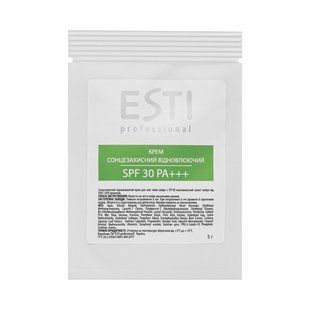 Крем сонцезахисний відновлюючий SPF 30; РА+++ ESTI professional, 5 грам (тестер) 2264799074 фото