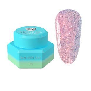 Гель рідкий камуфлюючий для зміцнення нігтів, You Are Cute Bottle Gel Vibe, Pure, персиково-рожевий, 15 мл 709-5710-1650 фото