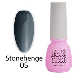 Гель-лак для нігтів, Toki-Toki Stonehenge, №ST05, колір: графіт, 5 мл 2002ST05 фото
