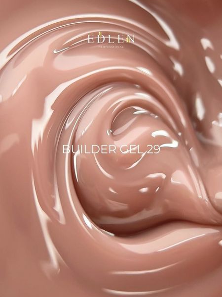 Змінний картридж гелю для нарощування нігтів, Edlen Builder gel Office, №29, коричневий, 15 мл 4000312134 фото