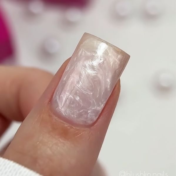 Гель камуфлюючий для нарощування нігтів, Edlen Builder gel Pearl, №49, молочний, 30 мл 4000360254 фото