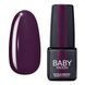 Гель-лак для нігтів Baby Moon Burgundy, №06, колір: класичний баклажановий, 6 мл 5908254001338 фото 1
