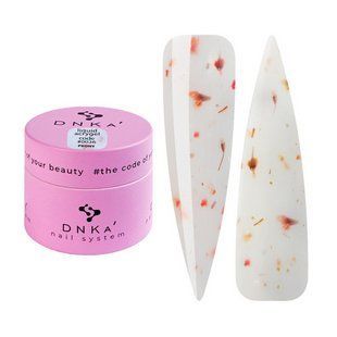 Акрил-гель жидкий для укрепления ногтей DNKa Liquid Acrygel, №0036, Молочный с сухоцветами (Peony), 15 мл LAD0036-15 фото