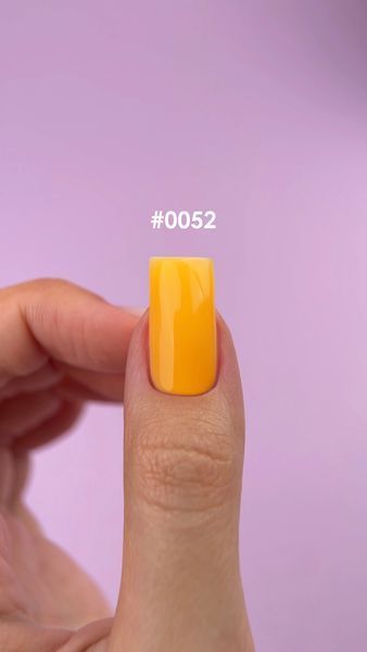 Гель камуфлирующий для наращивания ногтей, DNKa Builder Gel Dopamine, №0052, сочно-оранжевый, 30 мл FTBGD0052 фото