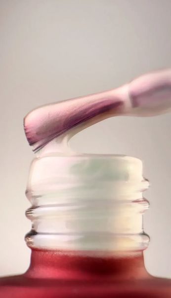 Топ для гель-лака перламутровый без липкого слоя, Roks&nbsp;Pink Pearl Top, №01, розовый, 8 мл 5902300000016 фото