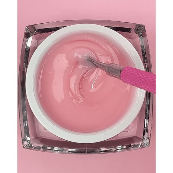 Гель камуфлюючий для нарощування нігтів, Edlen Builder gel, №04, рожево-молочний, 15 мл 4000361040 фото