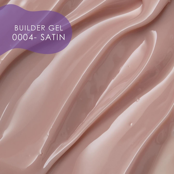 Гель&nbsp;камуфлирующий&nbsp;для наращивания ногтей DNKa Builder Gel, №0004, Бежевый (Satin), 30 мл BGD0004 фото