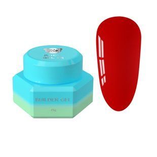 Гель камуфлирующий для наращивания ногтей,&nbsp;You Are Cute Builder Gel Juicy, №15, красный, 15 мл 995-5880-1717 фото