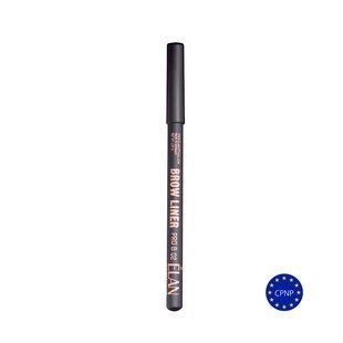 Олівець пудровий для брів, ELAN Brow Liner Pro,&nbsp;В02, Dark brown 300502 фото