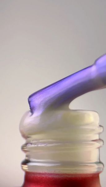 Топ для гель-лака перламутровый без липкого слоя, Roks&nbsp;Purple Pearl Top, №02, сиреневый, 8 мл 5902300000023 фото
