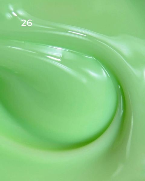 Акрил-гель рідкий для зміцнення нігтів, Edlen Water Acrygel Flora, №26, салатовий, 15 мл 4000401526 фото
