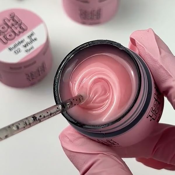 Гель камуфлирующий&nbsp;для наращивания ногтей, Toki-Toki Builder Gel, №05, Dusty Rose (нежно-розовый), 15 мл 2002BLG05 фото