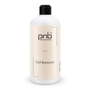 Рідина для зняття гель-лаку, PNB&nbsp;Gel&nbsp;Remover, 500 мл 6119 фото