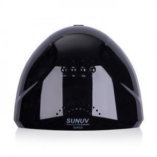 Светодиодная LED лампа для маникюра гель-лака SUNUV SUN1 48W UV/LED Black (Оригинал) 1759433643 фото