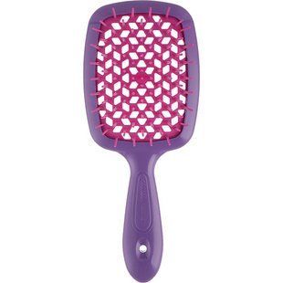 Щітка для волосся, Janeke Superbrush, (оригінал), колір: лавандовий з фуксією, 1 шт 2048934404 фото