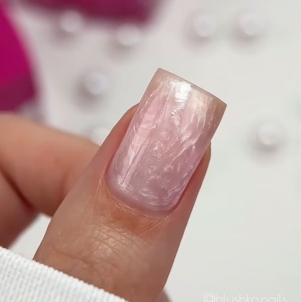 Гель камуфлирующий для наращивания ногтей, Edlen Builder gel Pearl, №52, светло-розовый, 30 мл 4000360257 фото