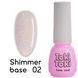 База камуфлююча, Toki-Toki Shimmer Base, №02, світло-рожева с шиммером, 5 мл 2002SH2 фото 1
