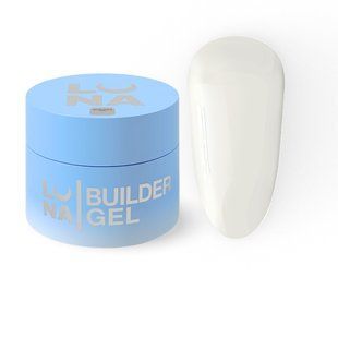 Гель-желе для нарощування нігтів, LUNAmoon Jelly Gelly, №02, молочний, 15 мл 324-1201 фото