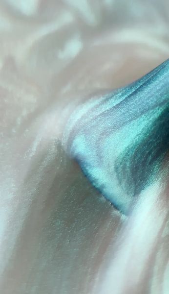 Топ для гель-лака перламутровый без липкого слоя, Roks&nbsp;Green Pearl Top, №04, зеленый, 8 мл 5902300000047 фото