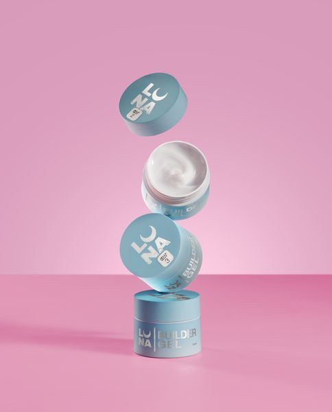 Гель-желе для наращивания ногтей, LUNAmoon Jelly Gelly, №02, молочный, 15 мл 324-1201 фото