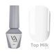 Топ для гель-лаку молочний без липкого шару Valeri Milk Top, 6 мл NVT-Milk6 фото 1