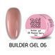 Гель камуфлюючий&nbsp;для нарощування нігтів, Toki-Toki Builder Gel, №06, Passion Berry (нюдовий), 15 мл 2002BLG06 фото 1