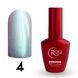 Топ для гель-лака перламутровый без липкого слоя, Roks&nbsp;Green Pearl Top, №04, зеленый, 8 мл 5902300000047 фото 1