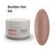 Гель камуфлирующий для наращивания ногтей, NAILSOFTHEDAY Builder Gel, №06, светло-коричневый, 15 мл 4823697600003 фото 1