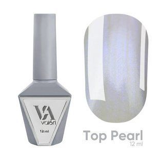 Топ для гель-лаку перламутровий&nbsp;без липкого шару Valeri Pearl Top, 12 мл NVTPearl12 фото