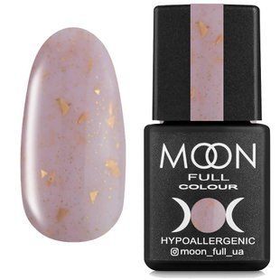 База камуфлююча Moon Full Leaf Base, №03, рожева з золотою поталью, 8 мл 5908254192708 фото