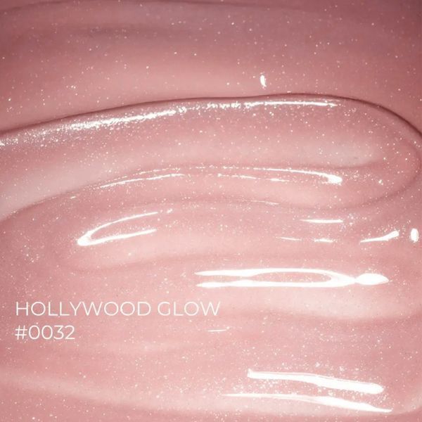 Гель&nbsp;светоотражающий для наращивания ногтей DNKa Builder Gel Hollywood Glow, №0032, розовый, 30 мл BGD0032 фото