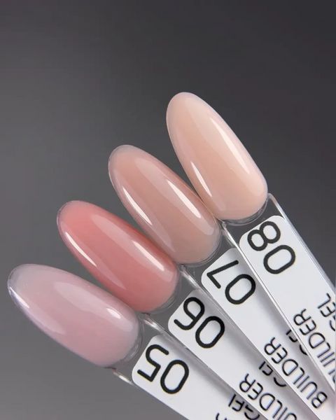 Гель камуфлирующий&nbsp;для наращивания ногтей, Toki-Toki Builder Gel, №07, Brandy Pink (нюдово-розовый), 15 мл 2002BLG07 фото