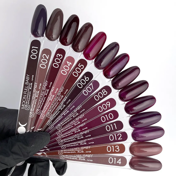 Гель-лак для нігтів Baby Moon Burgundy, №13, колір: кориця, 6 мл 5908254001406 фото