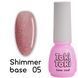 База камуфлирующая, Toki-Toki Shimmer Base, №05, бежевая с шиммером, 5 мл 2002SH5 фото 1